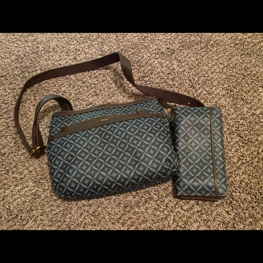Fossil Purse and Wallet set